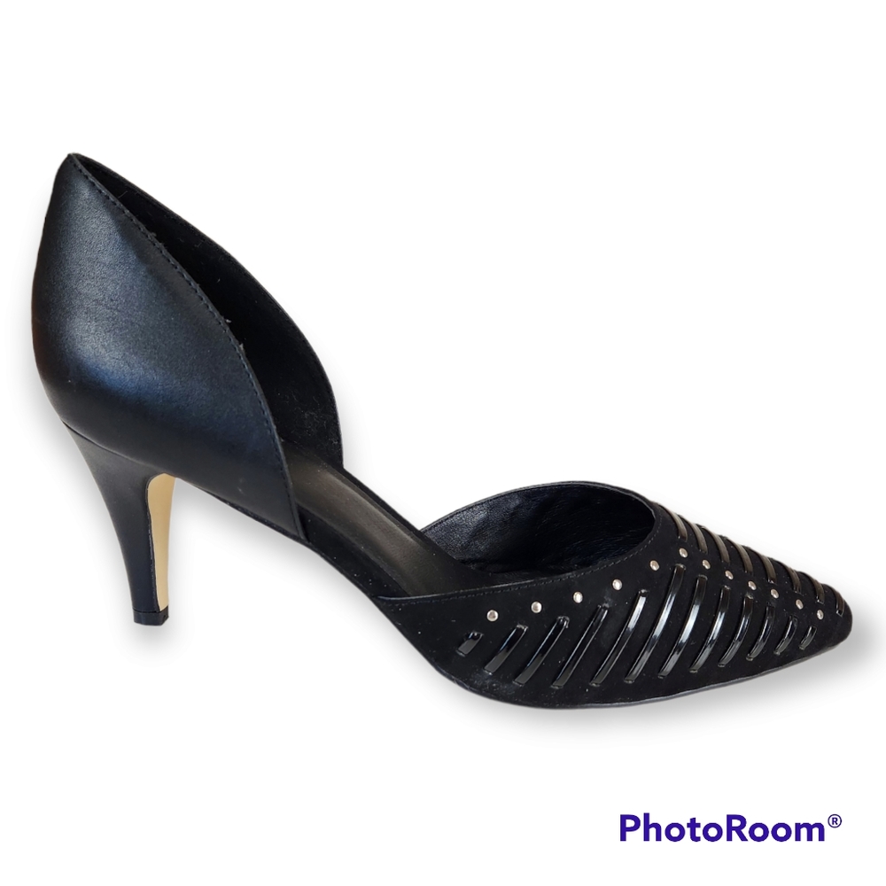 Monroe & Main black pointed toe heels size 10M